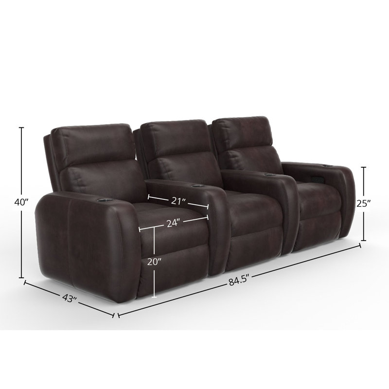 Leather Recliner, Cetus Java