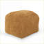 Pouf, siège décontracté très moelleux pour salon / chambre à coucher, entièrement assemblé | Jaune citron | Microfibre chenille-1640069537