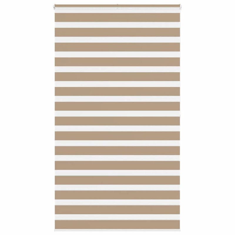 George Oliver Zebra Blind Polyester, 130cmW x 200cmL, Sand Brown