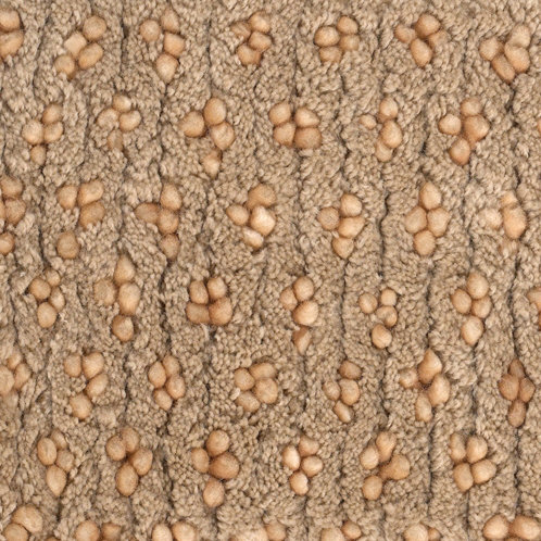 Funston Performance Wool Abstract Indoor Rug, Rectangle 5' x 7'6", Brown/Yellow