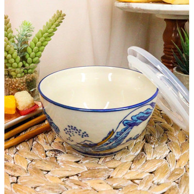 Ensemble de 2 bols à soupe Hokusai Great Wave