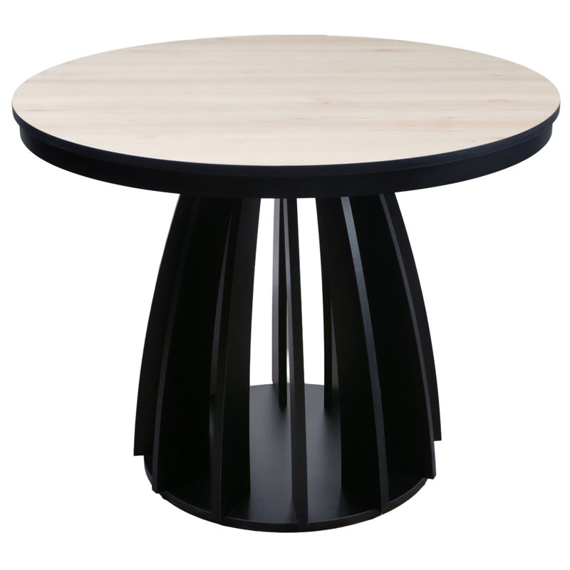 Diciffy extendable table 100-140x100 cm, Beige