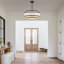 Lustre tambour 4 lumières en lin moderne-170894090-170894092-170894093