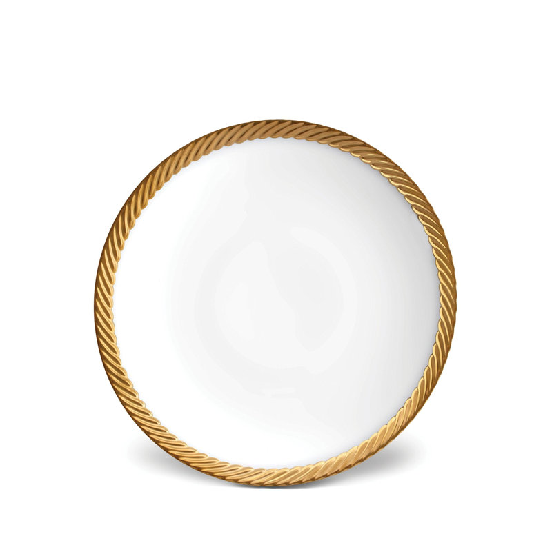 Corde Gold Soup Plate