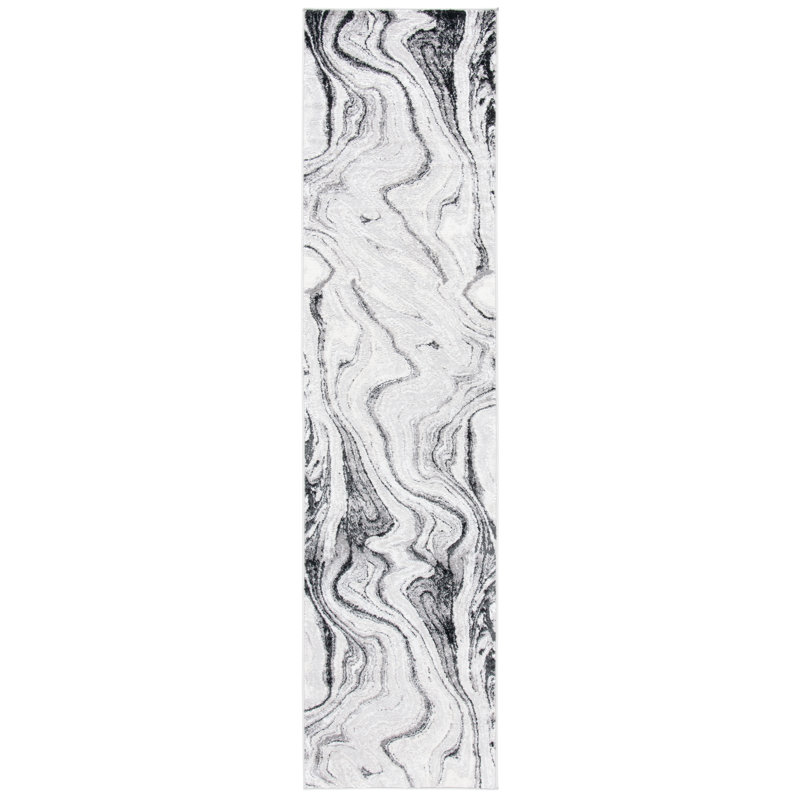 Dracut Performance Abstract Rug, Runner 2' X 8'