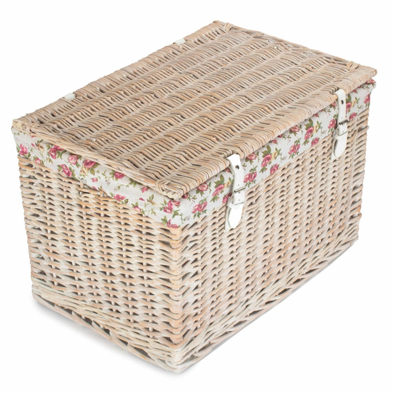 August Grove Wicker Decorative Basket