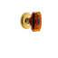 Grandeur Circulaire Rosette Passage with Baguette Crystal Door Knob-1727097056-1727097063