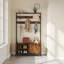 Arbre d'entrée compact 4 en 1 avec banc - Rangement minimaliste pour les entrées et les petits espaces-920591999