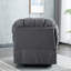 Fauteuil inclinable standard en velours de 36,61 po de largeur-904841244