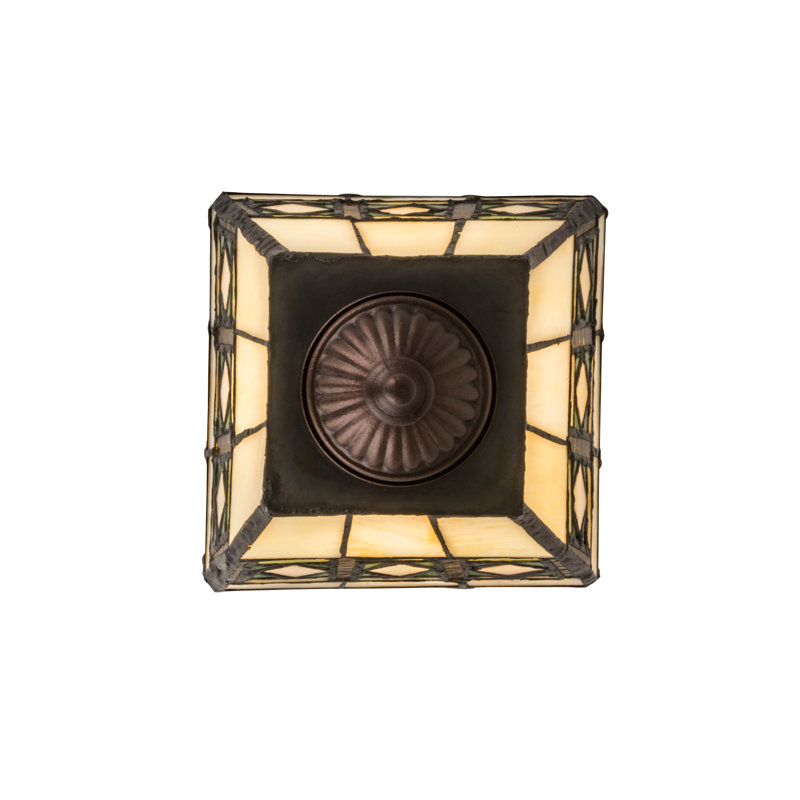 Meyda Tiffany & Stained Glass 1 - Light Semi Flush Mount