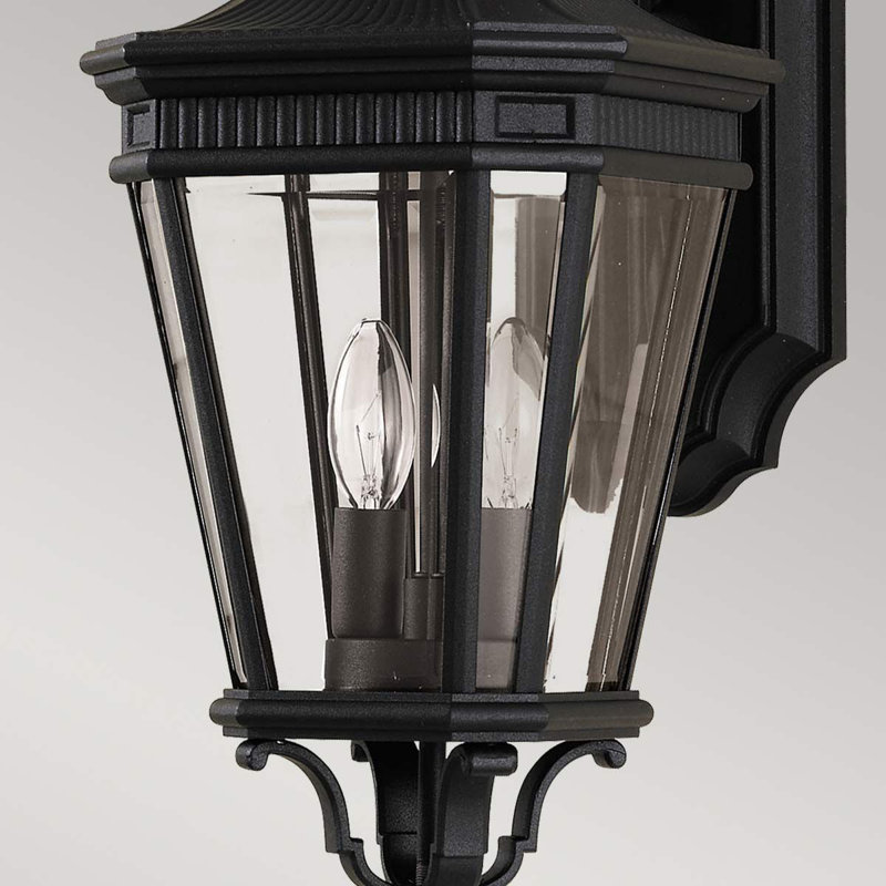 Tibbett 2 - Bulb 52.1cm H Outdoor Wall Lantern, Black
