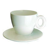 Polycarbonate Espresso Cup with Saucer - 12 Pieces - Olivine