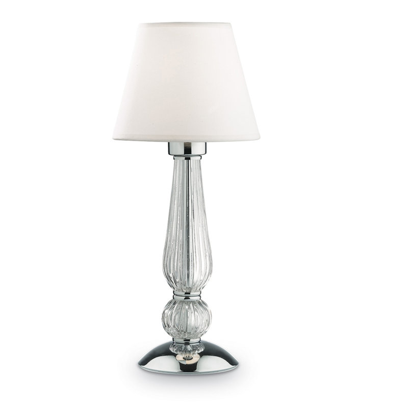 Hargrove Table Lamp, Clear