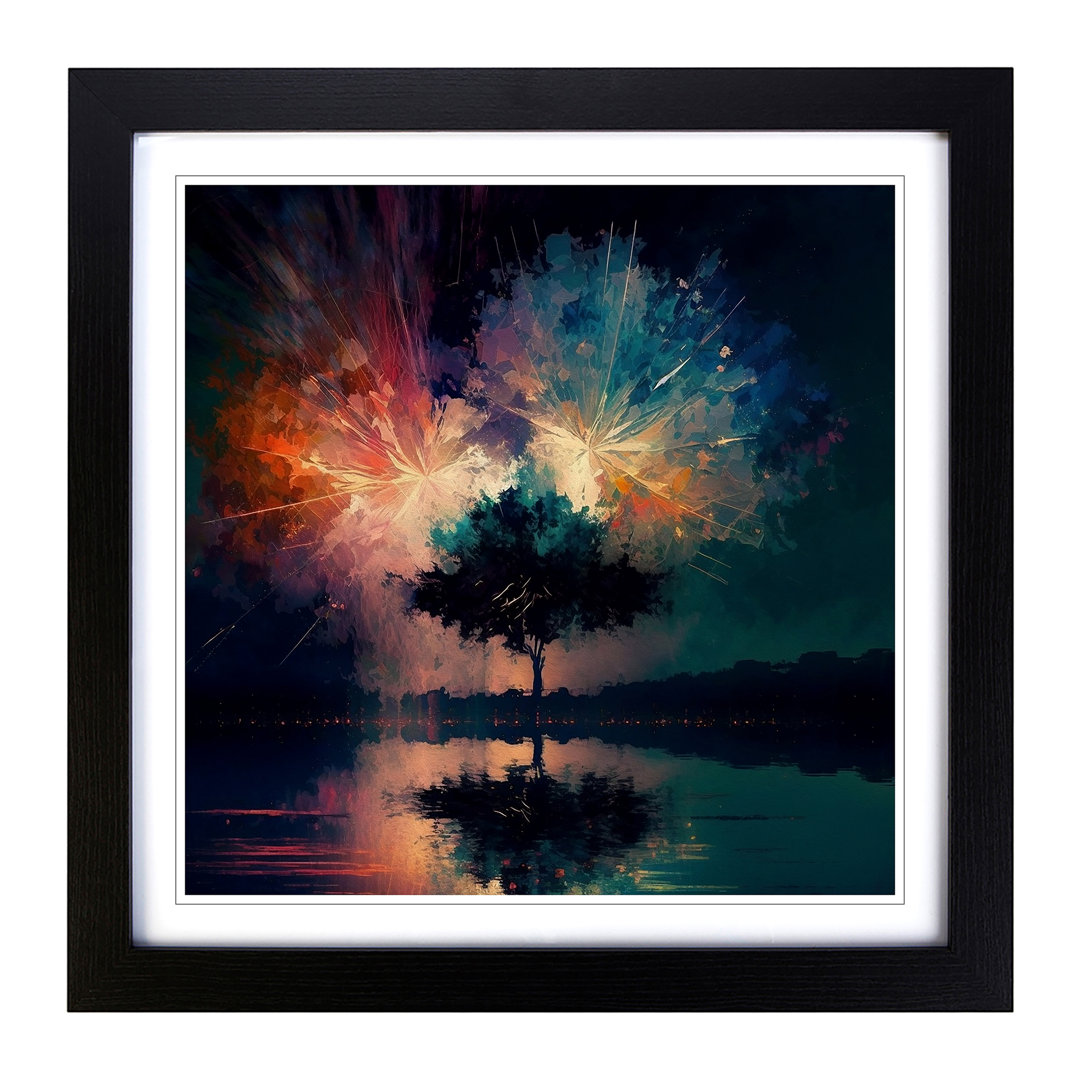 Single Picture Frame Print on Wood