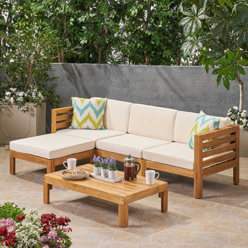 CAMBRIDGE L SHAPE SOFA SET, Beige