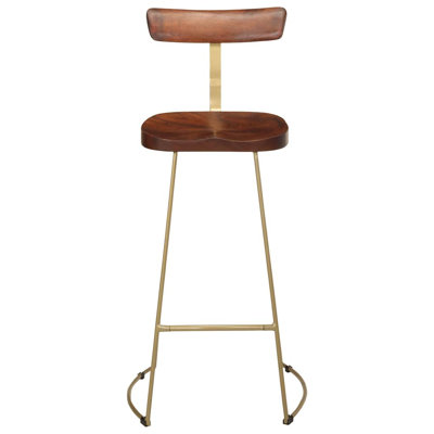 Bonnita Counter Stool with Metal Frame