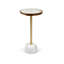 Agate naturelle et laiton
Table d'appoint