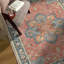 Tapis oriental rouille / bleu marine 9 pi x 12 pi Roehit, lavable à la machine-492819657