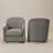 30" Wide Upholstered Swivel Nursery Glider Armchair (Set of 2)-1331502606