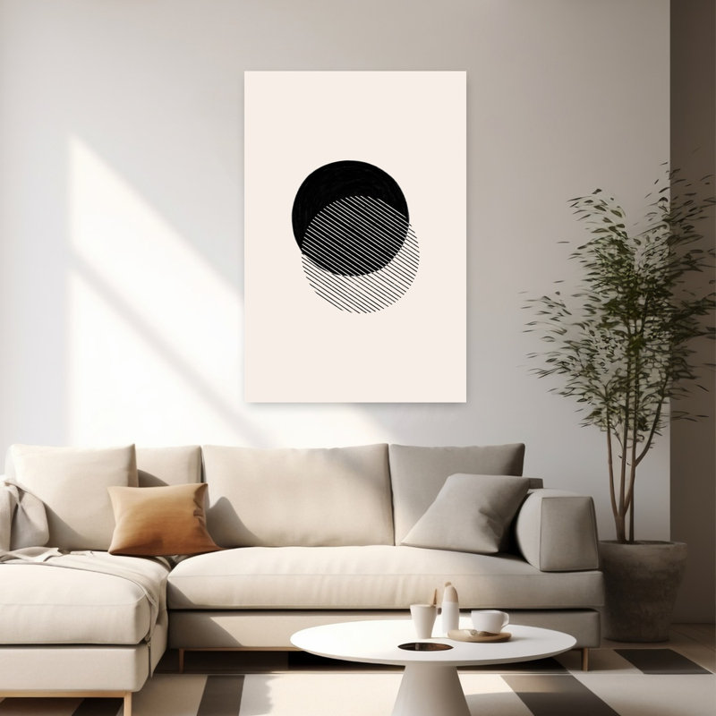 Art contemporain, art contemporain abstrait, H 60 po x l 40 po