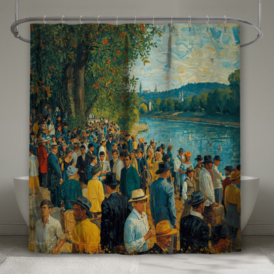 Rideaux de douche Crowd By Riverside