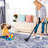 2'6''X10' Runner, Washable Rug, Low-Pile, Non-Slip, Non-Shedding, Foldable, Kid & Pet Friendly - Area Rugs For Living Room, Bedroom, Kitchen, Dining Room Rug (2'6''X10')