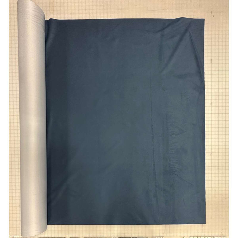 Wooded River Navy Suede - Fabric by the Yard