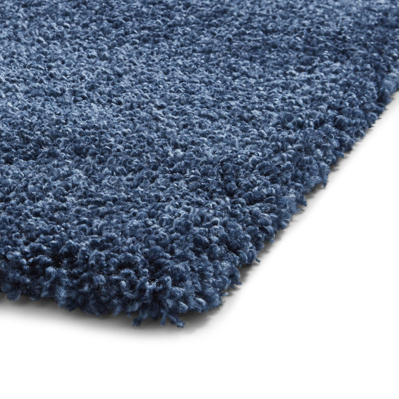 Lufkin area rug Machine Woven Rectangle Dark Blue, Rectangle 160 x 220cm