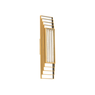 Terrace 1 Light Crystal LED Wall Sconce