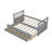 Gelen Slat Headboard Design Bed with Drawers-620215872