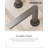 Tinian Widespread Bathroom Faucet with Pop-Up Drain, 2-Handle 3-Hole Modern Bathroom Sink Faucet in Gun Grey-121643093