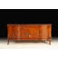 Original Italian Antique Serpentine Buffet
