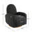 Boucle Fabric 360 Swivel and Glider Recliner Chair-2081748628