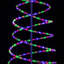 Arbre de Noël en spirale illuminé-1462589379
