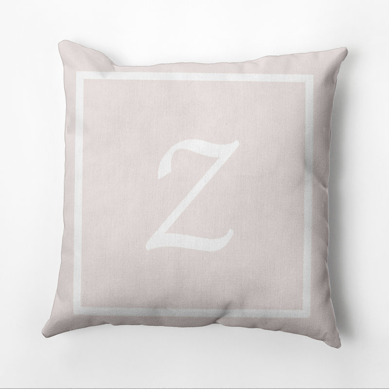 Reversible Throw Pillow, Ivory/White, 26"x26", Z