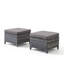 Pouf extérieur en osier avec coussins épais - Harperayne

(Lot de 2)-1156912983-1156913002