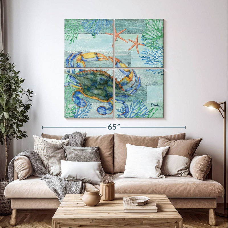 Brampt Clearwater Sealife IV, 45" H x 45" W