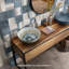 Carreau de sol et de mur en porcelaine aspect pierre 6 po x 6 po Matter Canvas-70564528