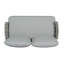 Ensemble de table et causeuse en acier-1633208748-1633208749