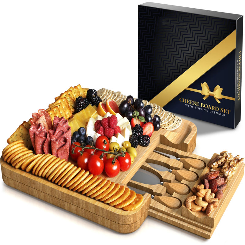 Belfry Kitchen Emberley Bamboo Cheese Board