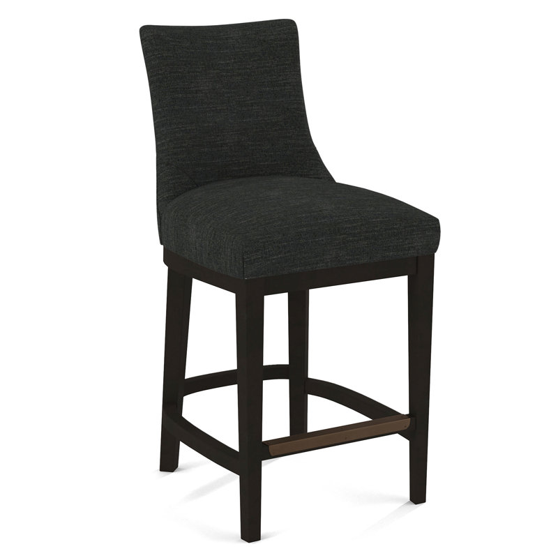 Upholstered Stool, 61606-88, Espresso