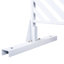 Panneaux de clôture d'intimité en métal H 76 po H 76 po-121653623