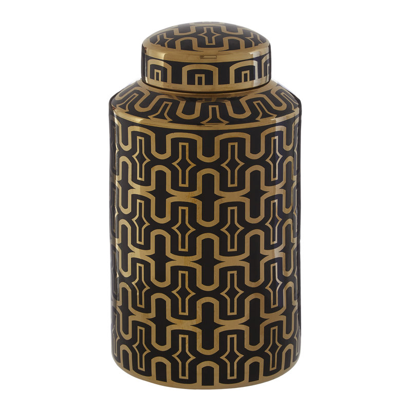 Ceramic / Porcelain Jar, 37cm H x 18cm W x 18cm D