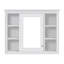 Armoire de rangement pour miroir de salle de bain 35 po x 27,5 po, organisation fonctionnelle, construction de construction, aménagement-131461470