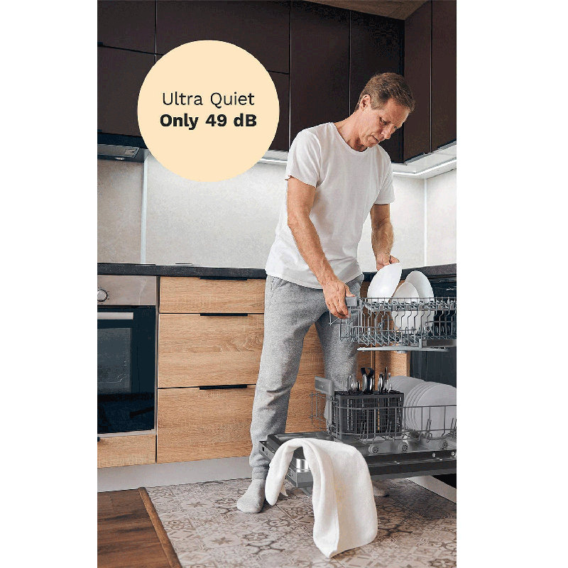 Mohawk Group 49 Decibel ENERGY STAR Certified Built-In Dishwasher Stainless Steel