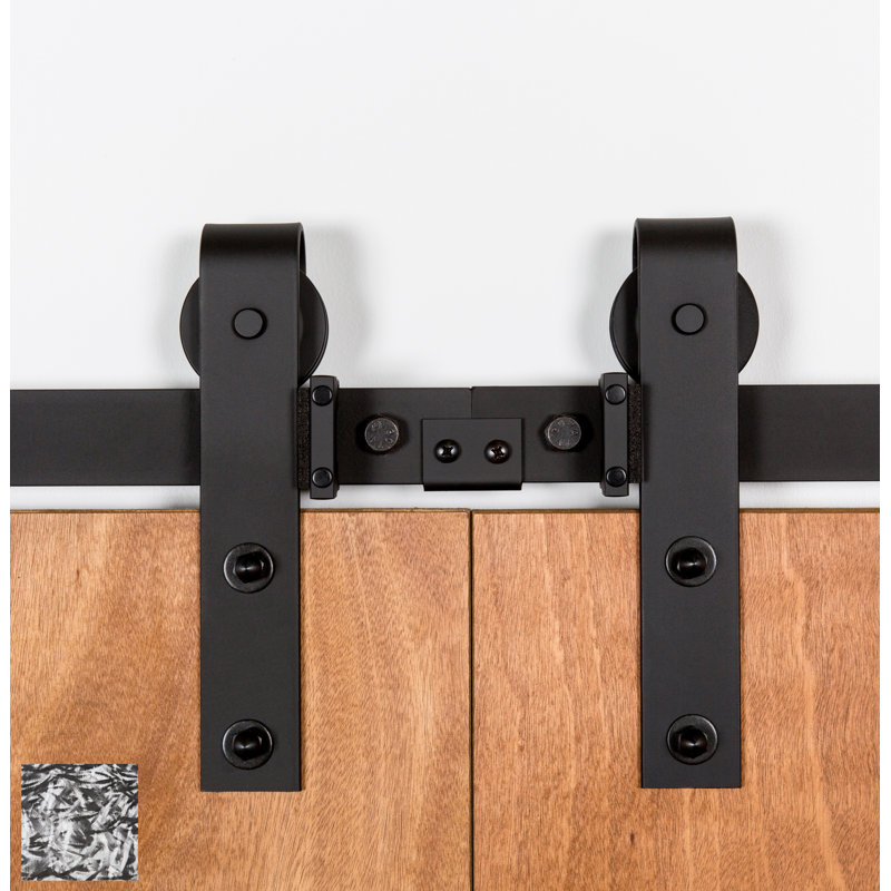 Standard Double Door Hardware Kit, 60 in., Machine Polished