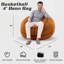 Très grand fauteuil à billes avec housse amovible, rembourrage en mousse à mémoire de forme inclus, chaise longue en microfibre moelleuse pour le salon, la chambre à coucher et la salle de jeux-1244988194-1265639636