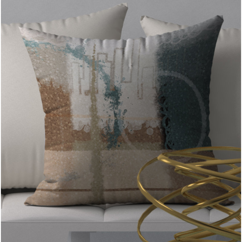 Housse de coussin carrée « pick-up »/insert, 18" x 18"