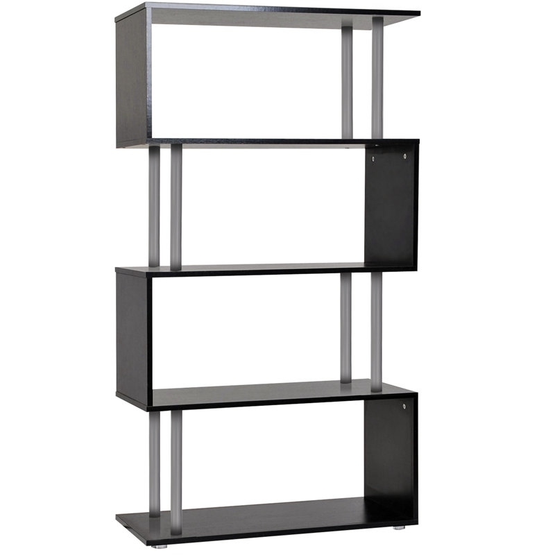 Lorentzen 80cm W Bookcase, Black