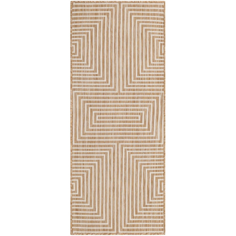 Tapis contemporain Nykeia, Tapis de couloir 2 pi x 5 pi 3 po